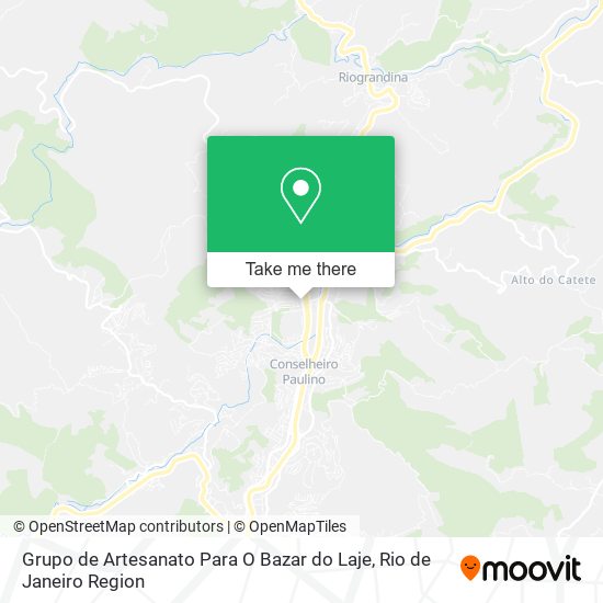 Grupo de Artesanato Para O Bazar do Laje map