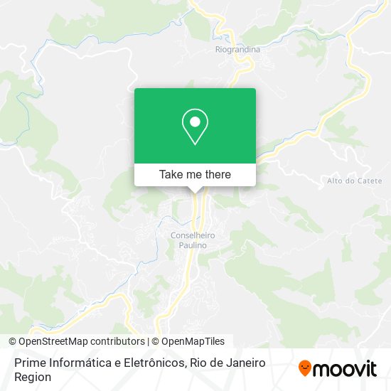 Prime Informática e Eletrônicos map