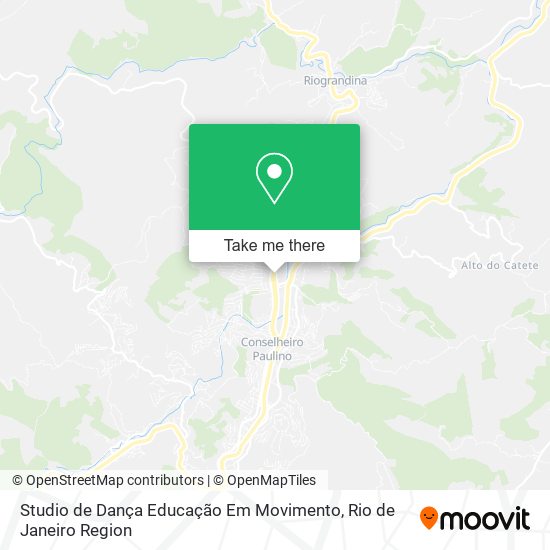 Studio de Dança Educação Em Movimento map