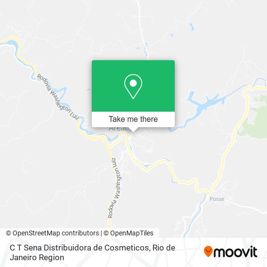 C T Sena Distribuidora de Cosmeticos map