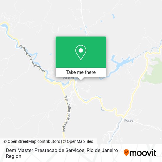 Mapa Dem Master Prestacao de Servicos