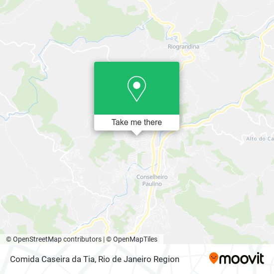 Comida Caseira da Tia map