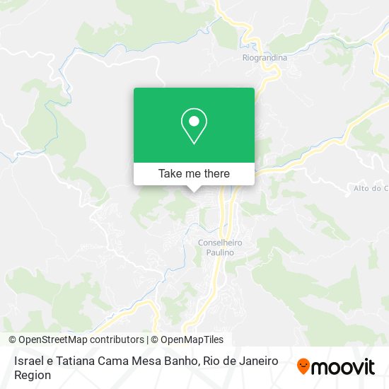 Israel e Tatiana Cama Mesa Banho map