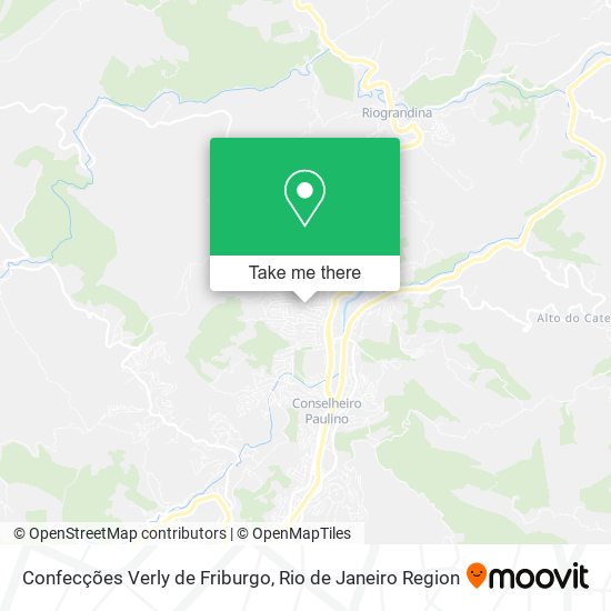 Confecções Verly de Friburgo map