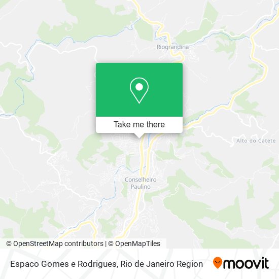 Espaco Gomes e Rodrigues map