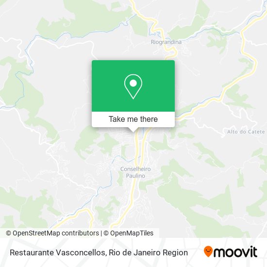 Restaurante Vasconcellos map