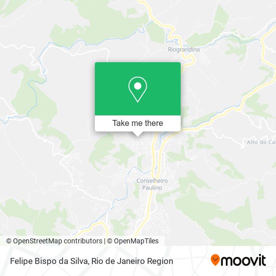 Felipe Bispo da Silva map