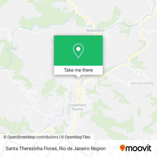 Santa Therezinha Flores map