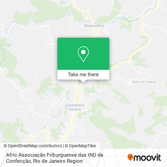 Afric-Associação Friburguense das IND de Confecção map