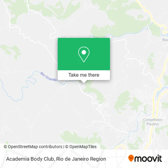 Academia Body Club map