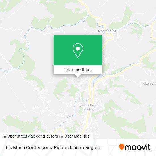 Lis Mana Confecções map