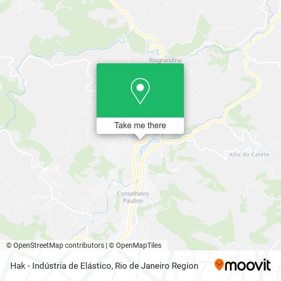 Hak - Indústria de Elástico map