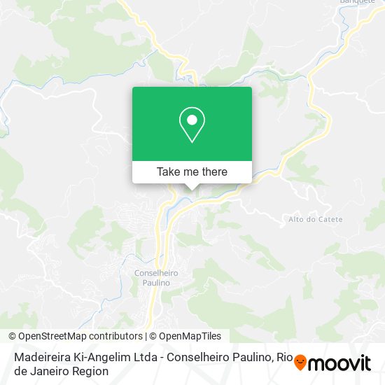 Madeireira Ki-Angelim Ltda - Conselheiro Paulino map