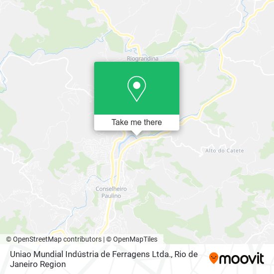 Uniao Mundial Indústria de Ferragens Ltda. map