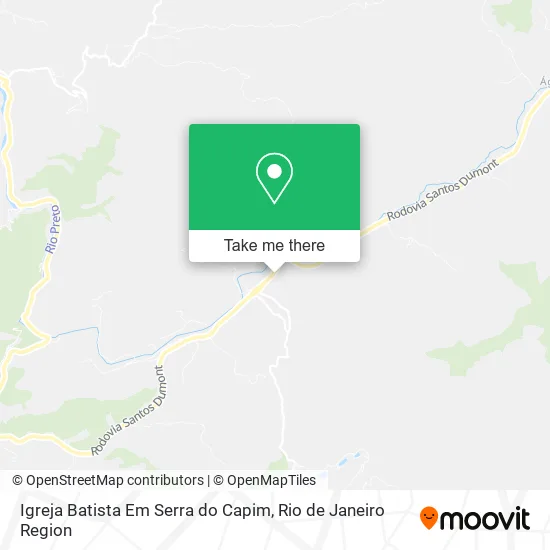 Igreja Batista Em Serra do Capim map