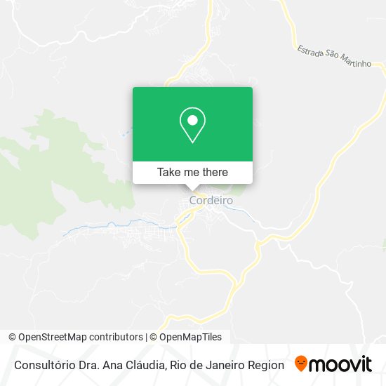 Consultório Dra. Ana Cláudia map