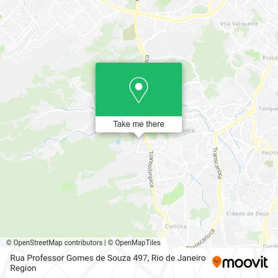 Rua Professor Gomes de Souza 497 map
