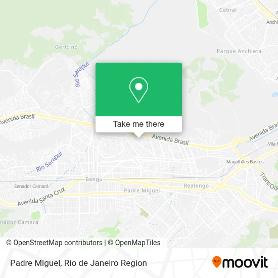 Padre Miguel map