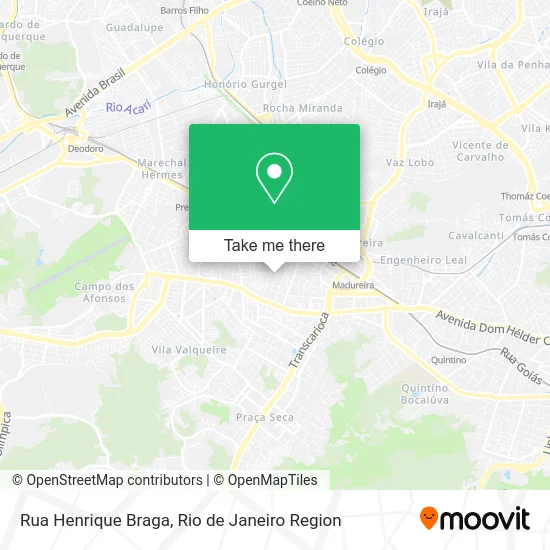 Rua Henrique Braga map