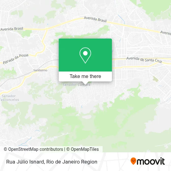 Rua Júlio Isnard map
