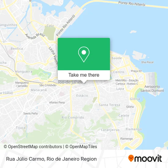 Rua Júlio Carmo map
