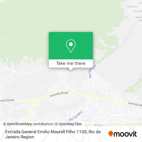 Estrada General Emílio Maurell Filho 1100 map