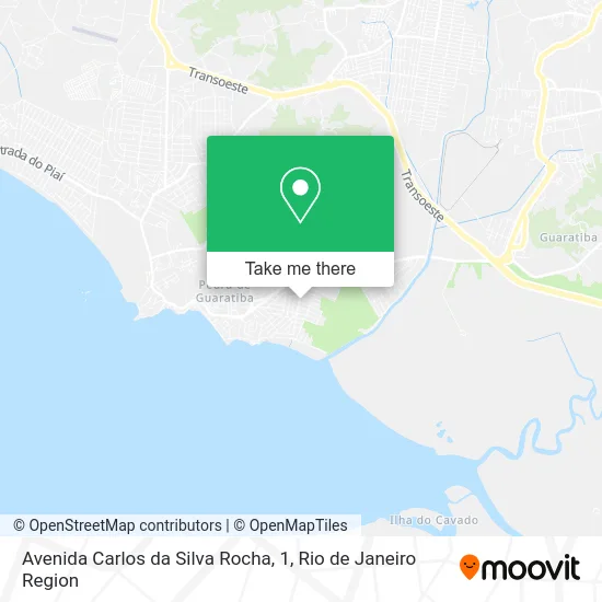 Avenida Carlos da Silva Rocha, 1 map