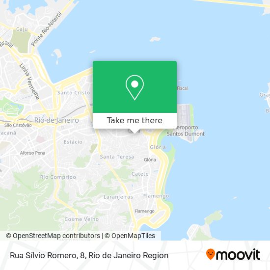 Mapa Rua Sílvio Romero, 8