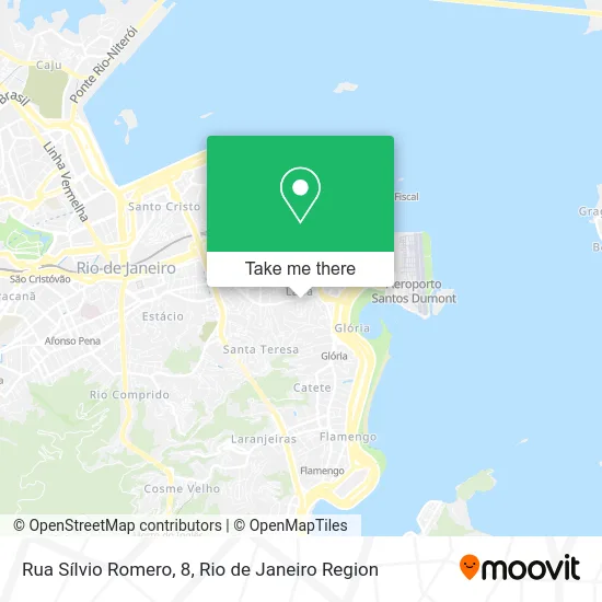 Rua Sílvio Romero, 8 map