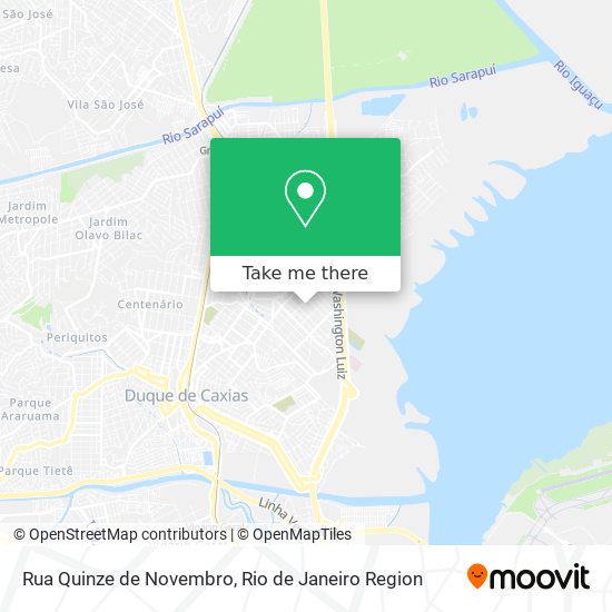 Rua Quinze de Novembro map
