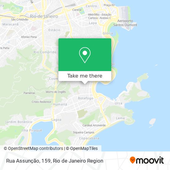 Mapa Rua Assunção, 159