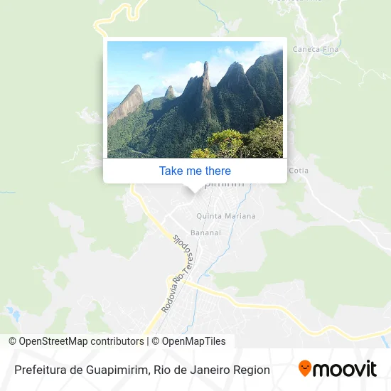 Prefeitura de Guapimirim map