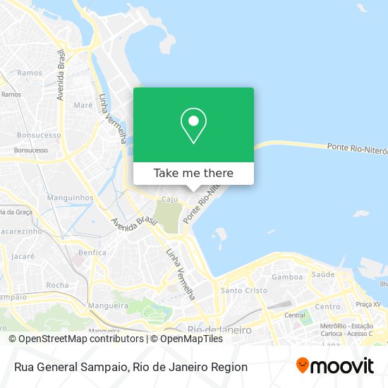 Rua General Sampaio map