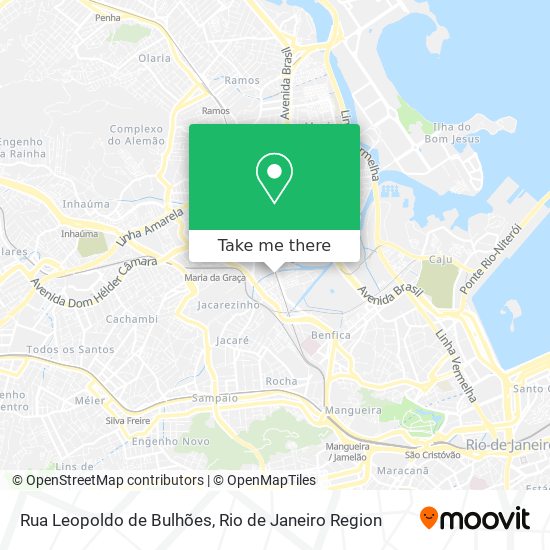 Rua Leopoldo de Bulhões map