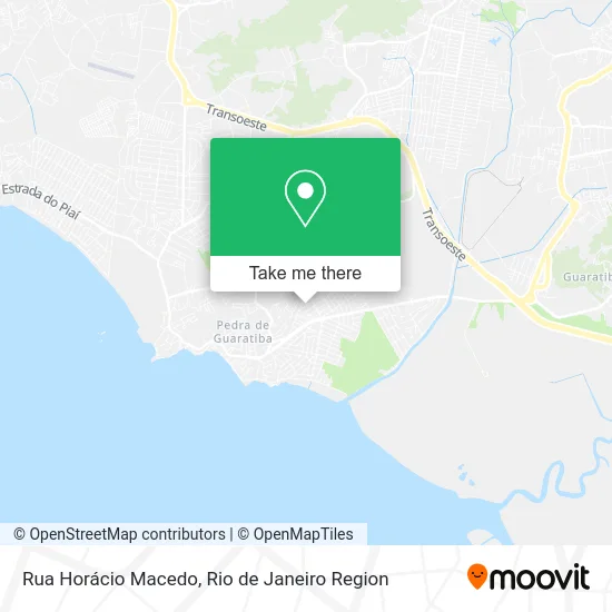 Rua Horácio Macedo map