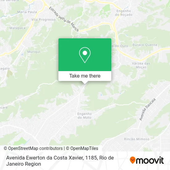 Avenida Ewerton da Costa Xavier, 1185 map
