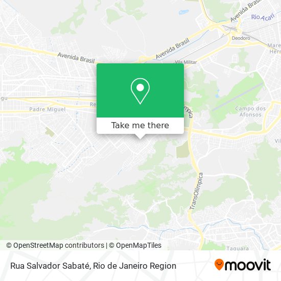 Rua Salvador Sabaté map