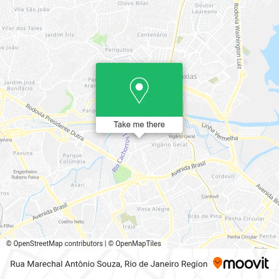 Rua Marechal Antônio Souza map