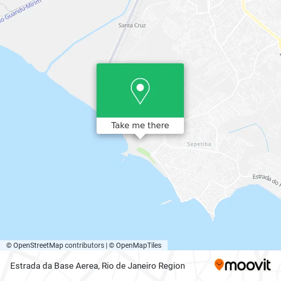 Estrada da Base Aerea map