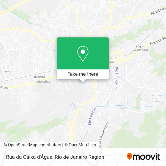 Rua da Caixa d'Água map