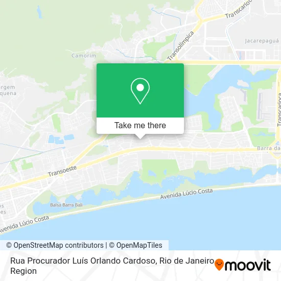 Rua Procurador Luís Orlando Cardoso map