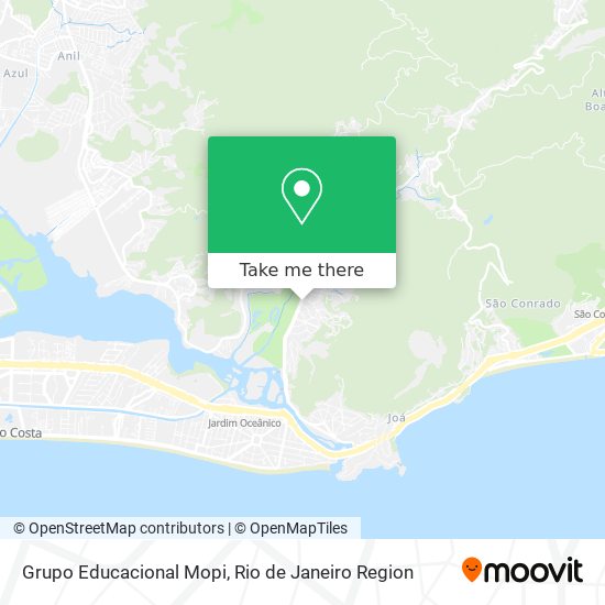 Grupo Educacional Mopi map