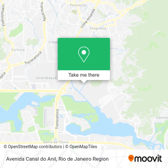 Avenida Canal do Anil map