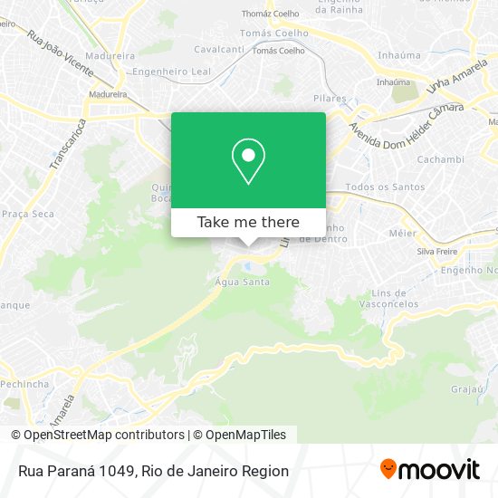 Rua Paraná 1049 map