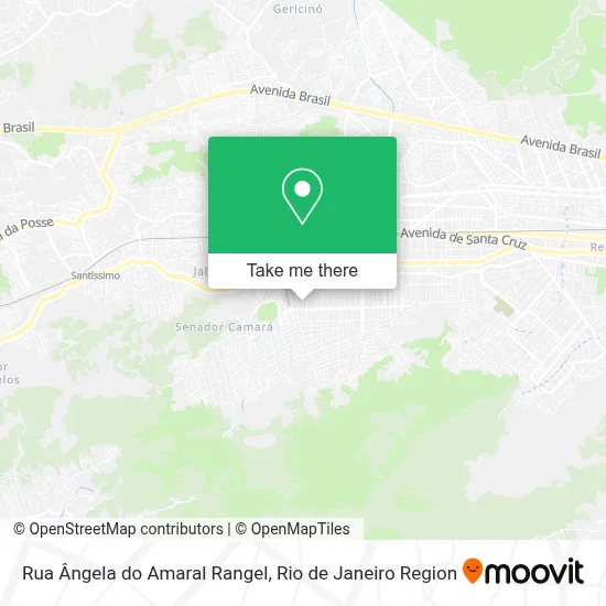 Rua Ângela do Amaral Rangel map