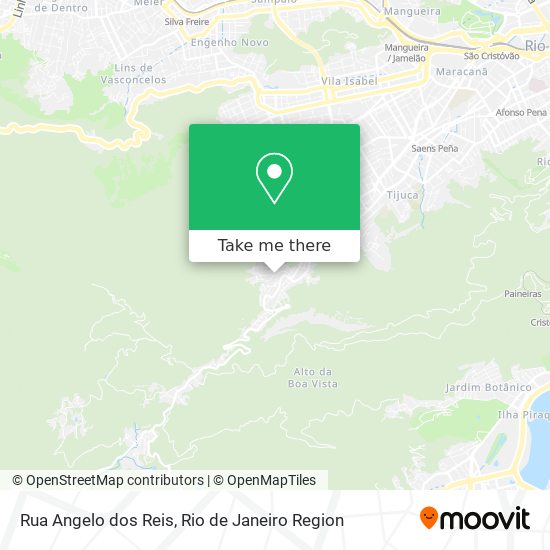 Mapa Rua Angelo dos Reis