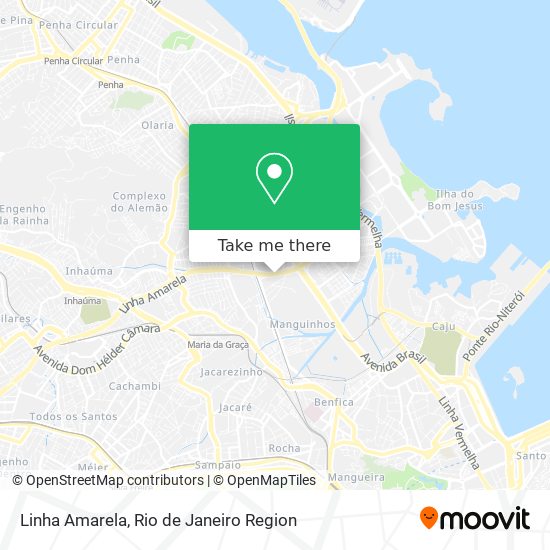 Linha Amarela map