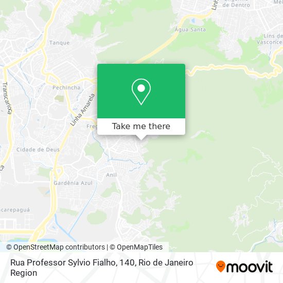 Rua Professor Sylvio Fialho, 140 map