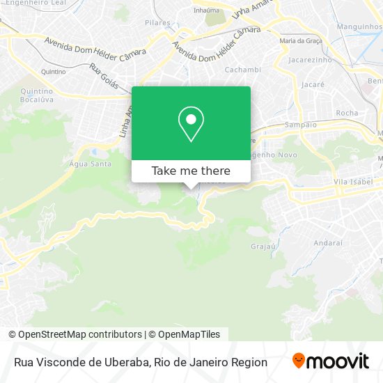 Rua Visconde de Uberaba map