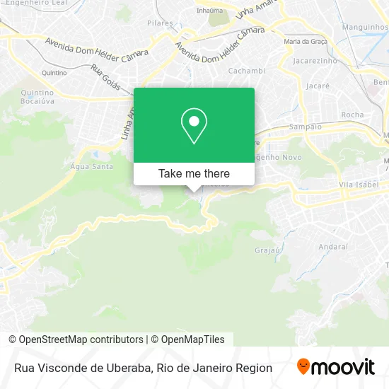 Rua Visconde de Uberaba map